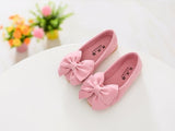 Girls Bow leather shoes Spring Autumn