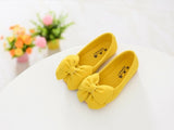 Girls Bow leather shoes Spring Autumn