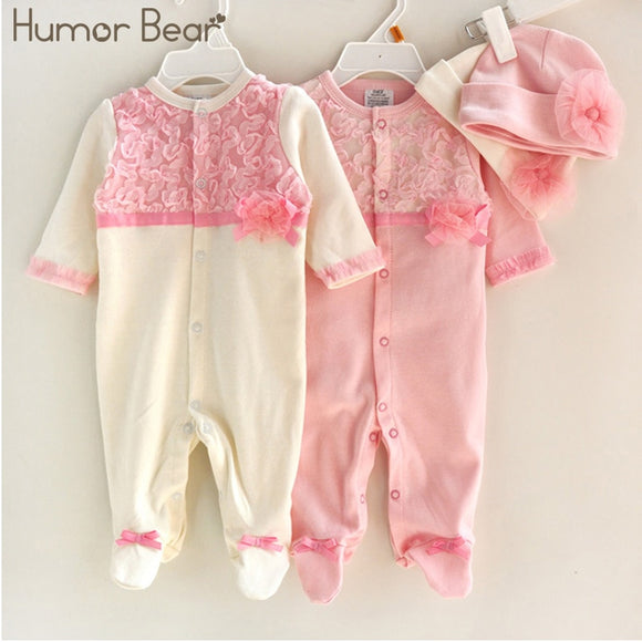 Humor Bear Princess Style Baby Girl Clothes