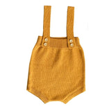 Baby Knitting Rompers Cute Overalls 0-24m