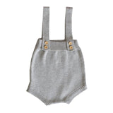 Baby Knitting Rompers Cute Overalls 0-24m