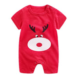 baby clothes 100% cotton short sleeve summer girls boys rompers toddler infant 0-18 months clothes