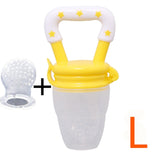 Nipple Fresh Fruit Milk Nibbler Feeder for Infant Baby Pacifiers Kids Safety Feeding Tool Supplies Nipple Teat Pacifier Bottles