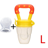 Nipple Fresh Fruit Milk Nibbler Feeder for Infant Baby Pacifiers Kids Safety Feeding Tool Supplies Nipple Teat Pacifier Bottles