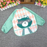 Cartoon Baby Bibs Apron Adjustable Burp Cloths