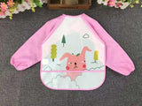 Cartoon Baby Bibs Apron Adjustable Burp Cloths