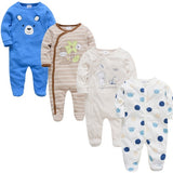 2019 3 4 pcs/lot Summer Baby Boy roupa de bebes