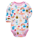 Babies Boys Long Sleeve Clothes Baby Girls Romper Newborn Toddler Infant 0-24 Months Body One Piece Rompers