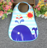 Cartoon Baby Bibs Apron Adjustable Burp Cloths