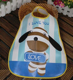 Cartoon Baby Bibs Apron Adjustable Burp Cloths