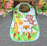 Cartoon Baby Bibs Apron Adjustable Burp Cloths