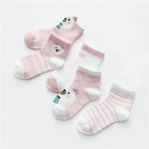 5Pairs/lot Infant Baby Socks Summer Mesh Thin Baby Socks for Girls Cotton Newborn Boy Toddler Socks Baby Clothes Accessories