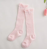 Baby Girl Socks 0-24 months Toddler Baby Cotton Mesh Breathable Socks Newborn Infant knee high Baby Girls Socks