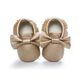 Handmade Soft Bottom Fashion Tassels Baby Moccasin Newborn Babies Shoes 19-colors PU leather Prewalkers Boots