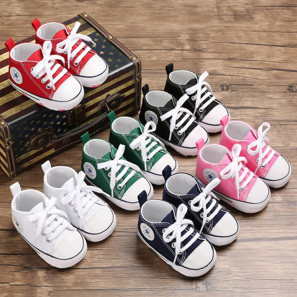 New Canvas Baby Sports Sneakers Shoes