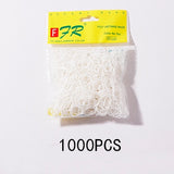 200/1000PCS Cute Girls Colourful Ring Disposable Elastic Hair Bands