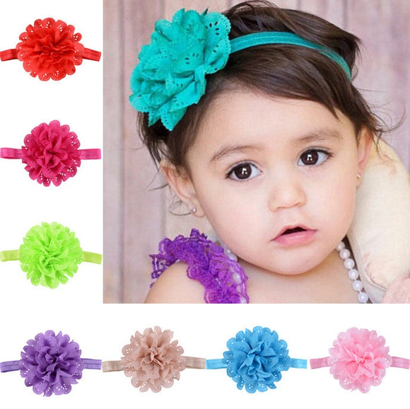 baby girl headband ( flower )