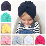Cute 12 Colors Cotton Blend Baby Turban