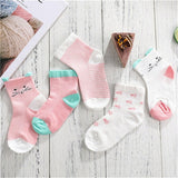 5 Pair/lot Baby Socks Cotton Kids Girls Boys Children Socks For 1-10 Year 2019 autumn winter New infant toddler Kids Socks