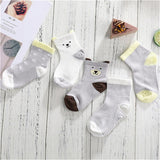 5 Pair/lot Baby Socks Cotton Kids Girls Boys Children Socks For 1-10 Year 2019 autumn winter New infant toddler Kids Socks