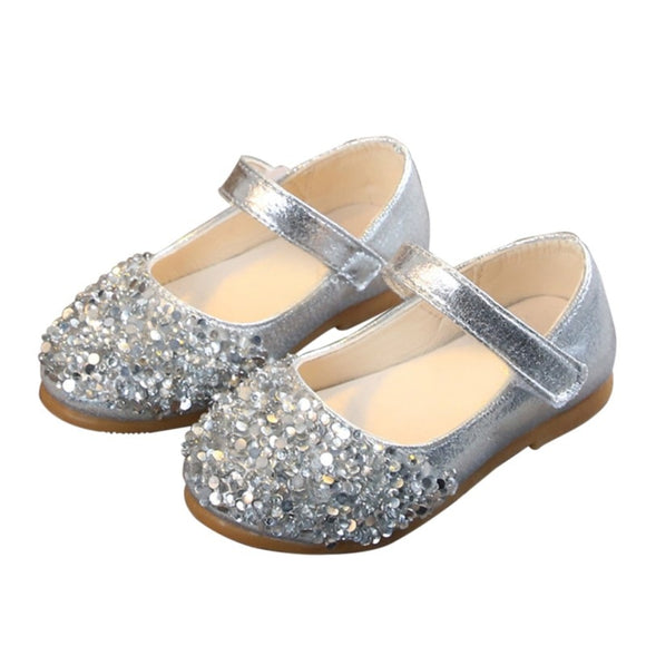Fashion Baby Girls Flat Dress Party Shoes