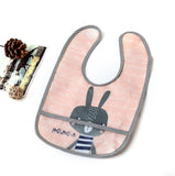 Cartoon Baby Bibs Apron Adjustable Burp Cloths