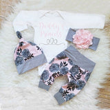 Newborn Infant Baby Clothes Set Girl's