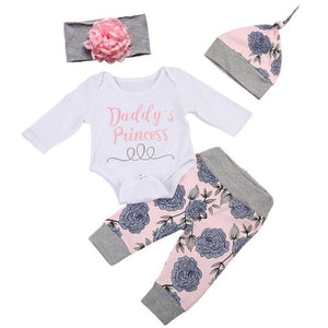 Newborn Infant Baby Clothes Set Girl's