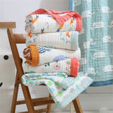 4 and 6 layers bamboo cotton kids newborn baby blanket