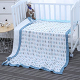 4 and 6 layers bamboo cotton kids newborn baby blanket